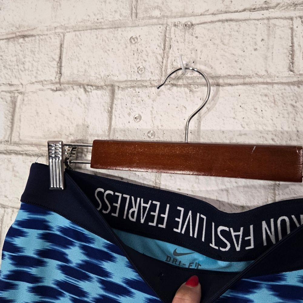 NIKE blue printed leggings - Picture 5 of 9